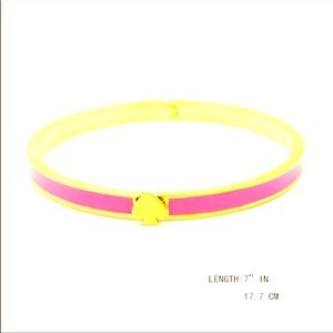 NWT 14K GOLD PINK BANGLE (SEE DESCRIPTION IN PICS)